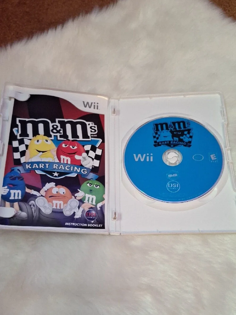 M&M'S Kart Racing Wii Game And Galactic Racing Wii Game